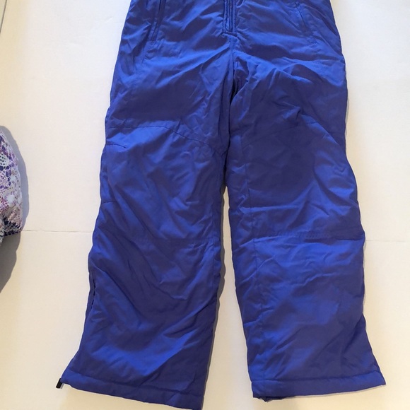 Girls’ L.L. Bean Purple Thinsulate Winter Coat and Snow Bib - Size 10-12 Medium - Picture 11 of 16